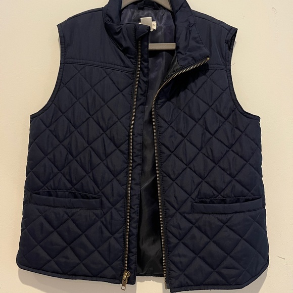 Crewcuts boys Quilted Navy Vest - Picture 2 of 4